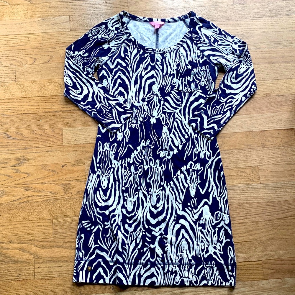 Lilly Pulitzer Zebra Shift Dress